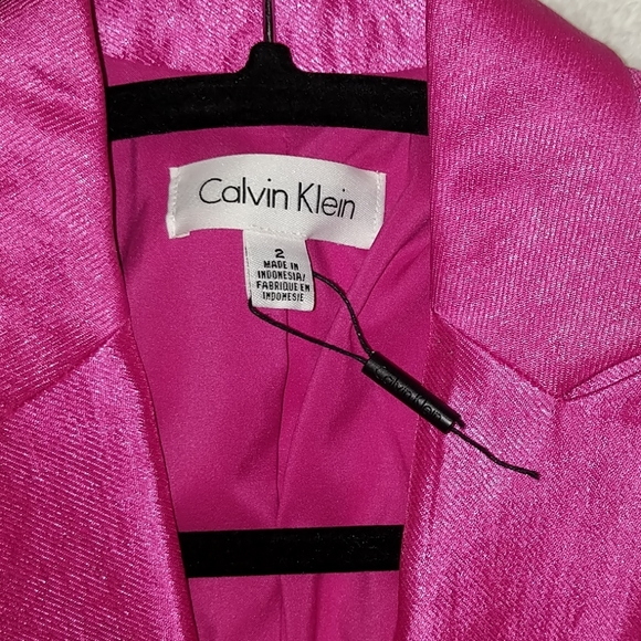 Calvin Klein Metallic pant suit - Picture 3 of 6